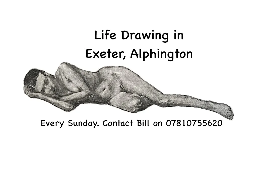 Sunday life drawing at Alphington at Alphington Community Centre