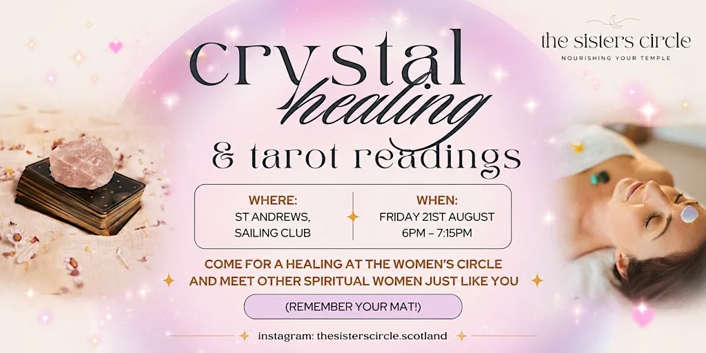 Womens Circle - Crystal Healing + Tarot Reading at St Andrews Sailing Club