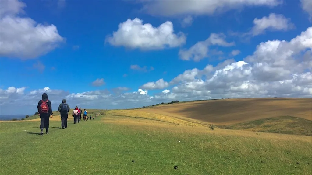 Wander through the Adur Valley: Steyning, Bramber Castle, and the River Adur at Lancing Station