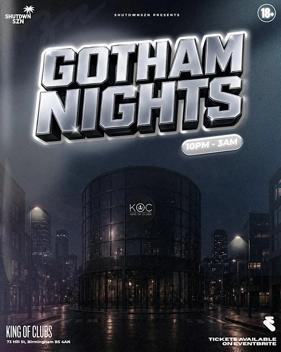 SHUTDWNSZN PRESENTS : GOTHAM NIGHTS
