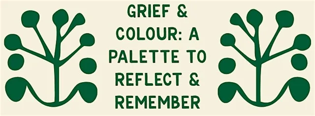 Grief & Colour: A Palette To Reflect & Remember with Michaela Lesayova at The Bookish Type