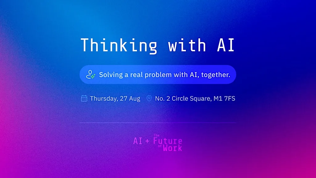 Thinking with AI