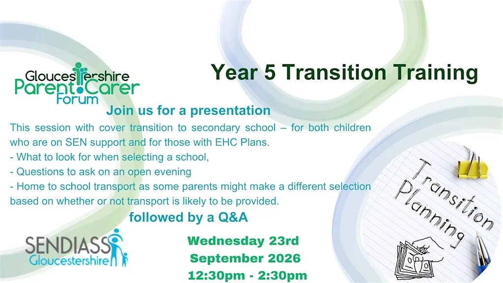 Year 5 Transition Training Session delivered by SENDIASS at Gardners Lane Childrens Centre