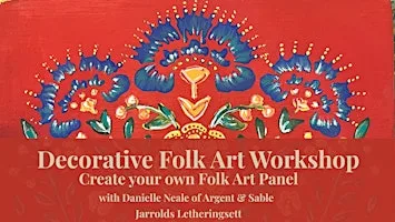 Decorative Folk Painting | Paint Your Own Wooden Panel at Jarrolds Letheringsett