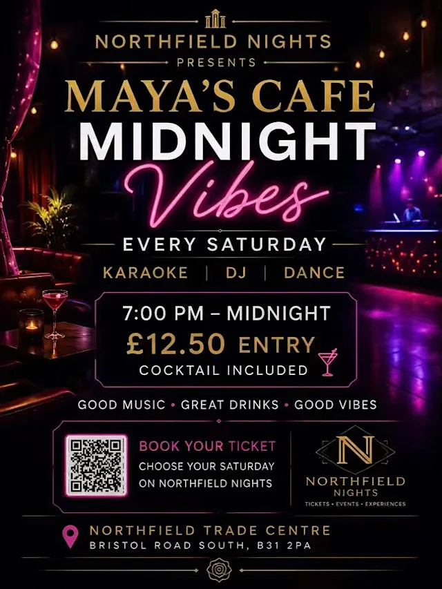 Midnight vibes - northfield, Birmingham
