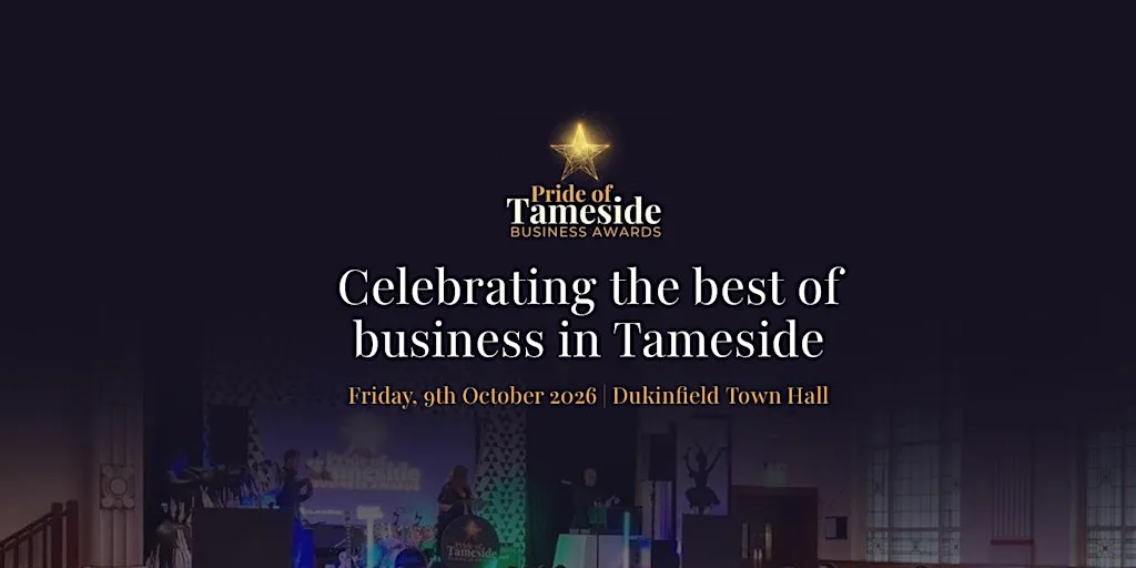 Pride of Tameside Business Awards 2026 at Dukinfield Town Hall