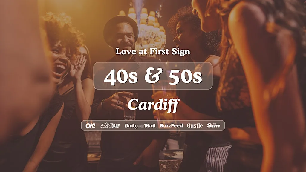 Cardiff Singles Night, 40s & 50s | Slug & Lettuce | Love at First Sign