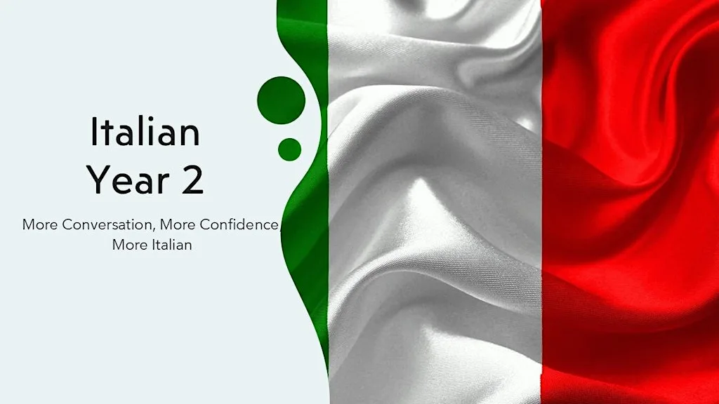 Italian Year 2 - Bury St Edmunds at University Studies at West Suffolk College