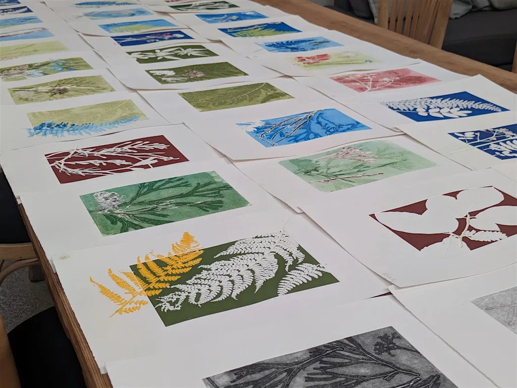 Botanical Monotype at Farm Studio