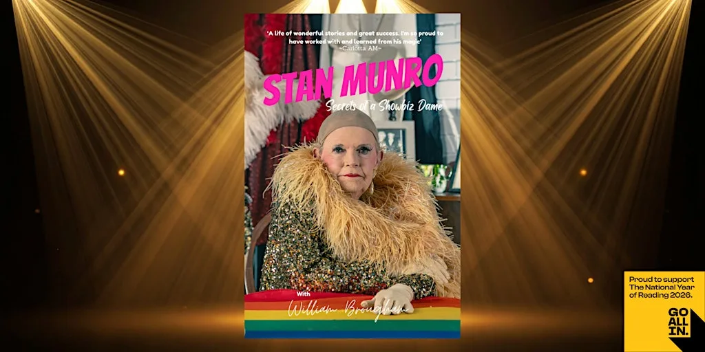 Stan Munro: Secrets of a Showbiz Dame with William Brougham at Chelsea Library