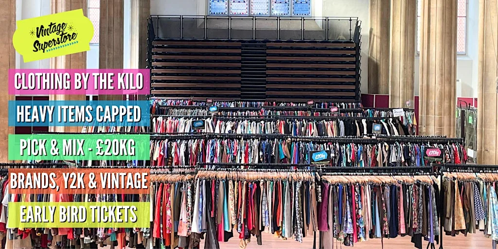 Cambridge's Vintage Kilo Sale at St. Paul's Church and Community Centre