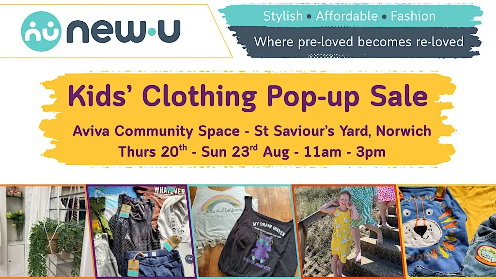 Kid's clothing pop-up at St Saviour's Yard