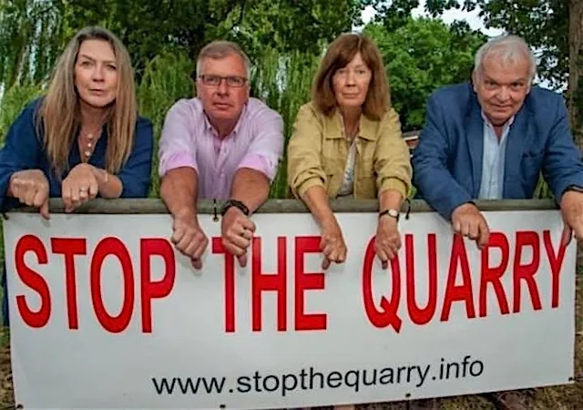 March for Stopping the Quarry at Westerfield