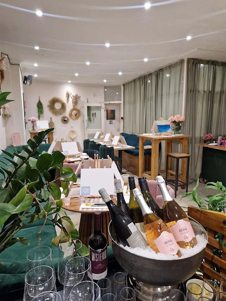 Sip & Paint: Open Canvas Club at Rica's Bar & Kitchen - Whitstable