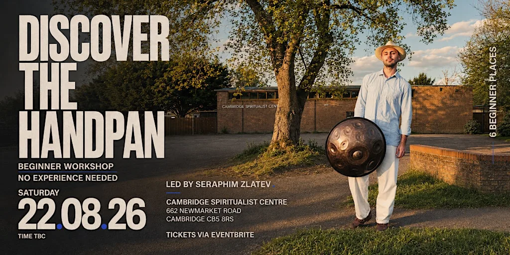 Discover The Hanpan - Beginners Handpan Workshop | Cambridge