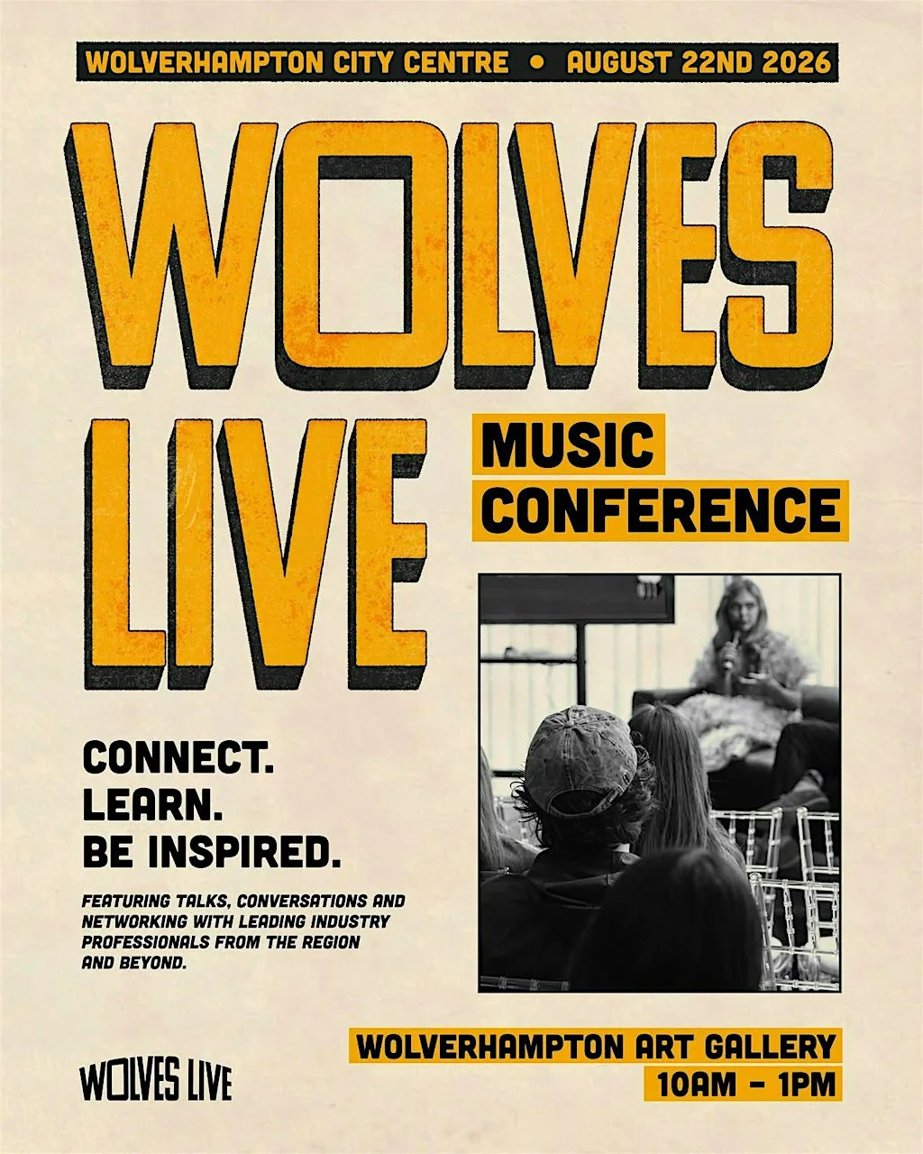 Wolves Live: Conference Event at Wolverhampton Art Gallery