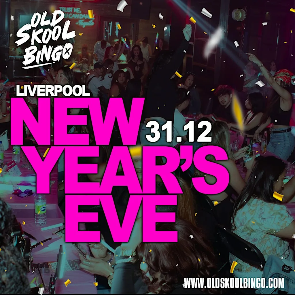 Old Skool Bingo Thurs 31st NYE Liverpool at Deluca's, Liverpool
