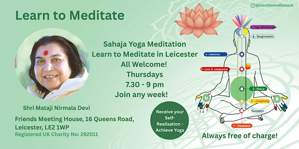Learn to Meditate in Leicester - Free 10 Week Course - Get Connected