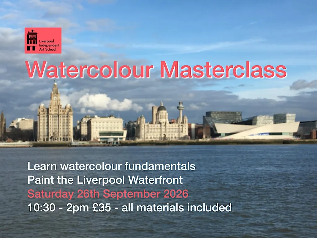 Step by Step Watercolour Masterclass - Liverpool Waterfront