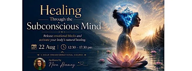 Healing through the subconscious mind - Self healing course at Dervish Bookshop & Holistic Centre