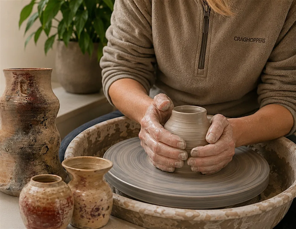 Wheel Throwing Taster Workshop at Glasgow Doors Open 2-3pm at 142 Crownpoint Rd
