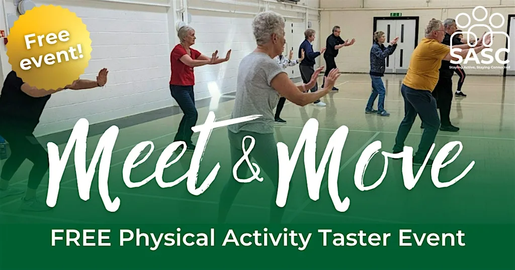 Meet & Move - FREE Physical Activity Taster Event at Stoke Mandeville Stadium