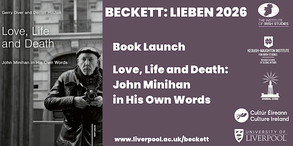 Beckett: Lieben - Book Launch - Love, Life and Death: John Minihan