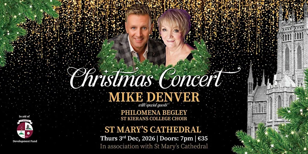 Mike Denver, Philomena Begley & Guests Christmas Concert in Kilkenny. at St. Mary's Cathedral