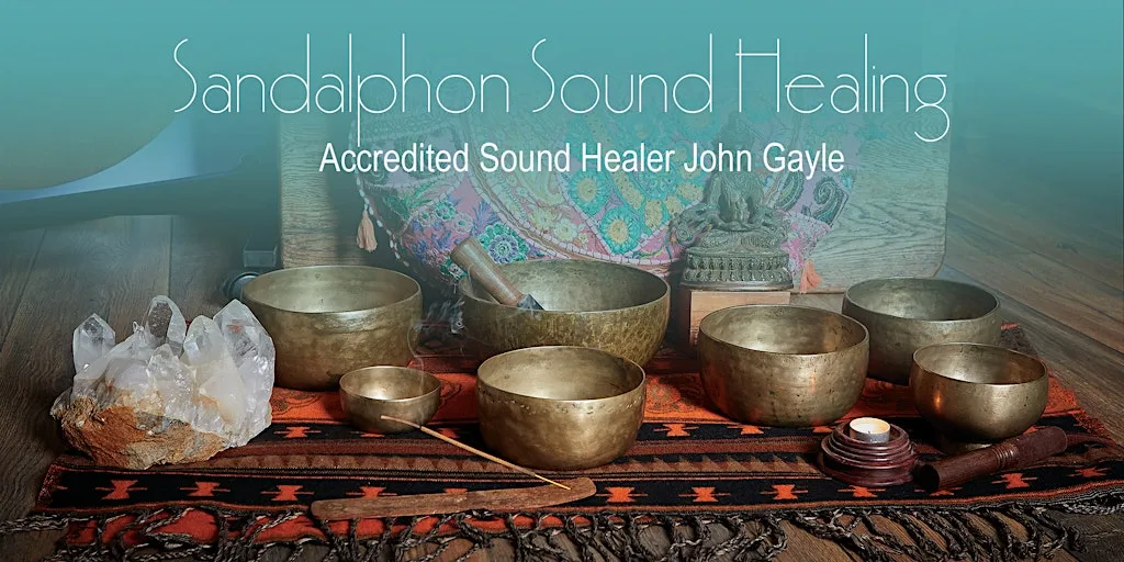 Sunday Soundbath with Sandalphon Sound Healing and Vici Coaching at Barlaston Village Hall
