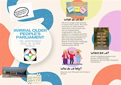Older Adults mental health and Well-being event at Tesco Click+Collect