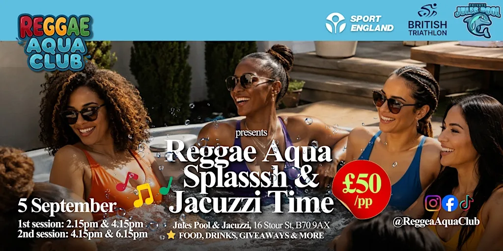 Reggae Aqua Club Presents: Aqua Splasssh at Jules Pool & Jacuzzi use