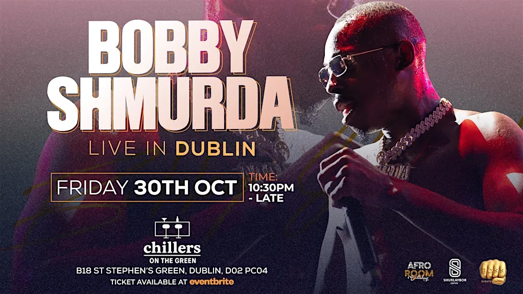 Bobby Shmurda Live in Dublin Fri 30th Oct at Chillers On The Green