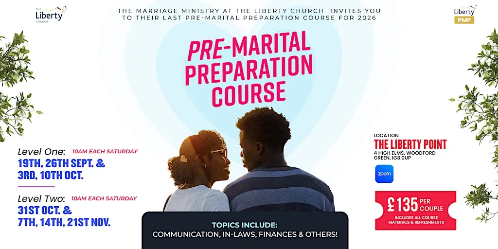 Pre-Marital Preparation Course (Autumn 2026)