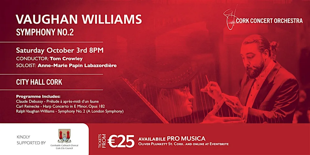 Vaughan Williams - Symphony No. 2 at Cork City Council, City Hall