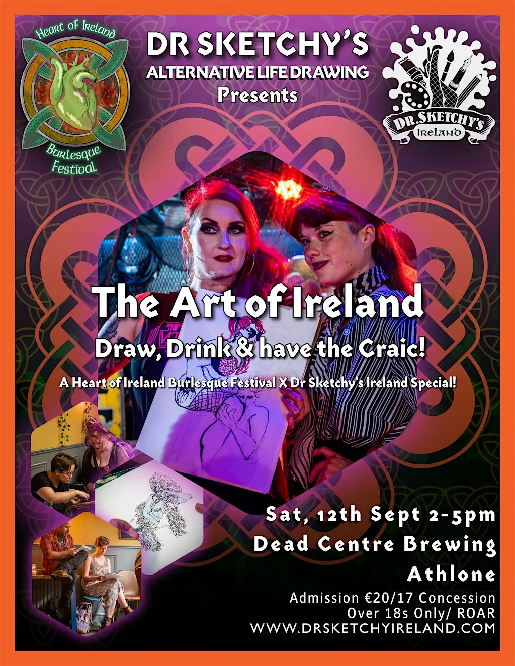 DR SKETCHY’S ATHLONE at Dead Centre Brewing