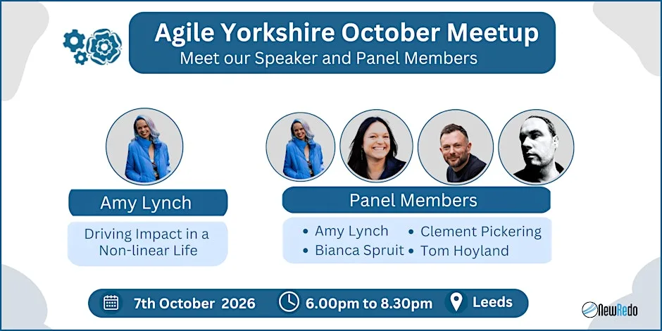 Agile Yorkshire Meetup 07 October 2026 at Platform