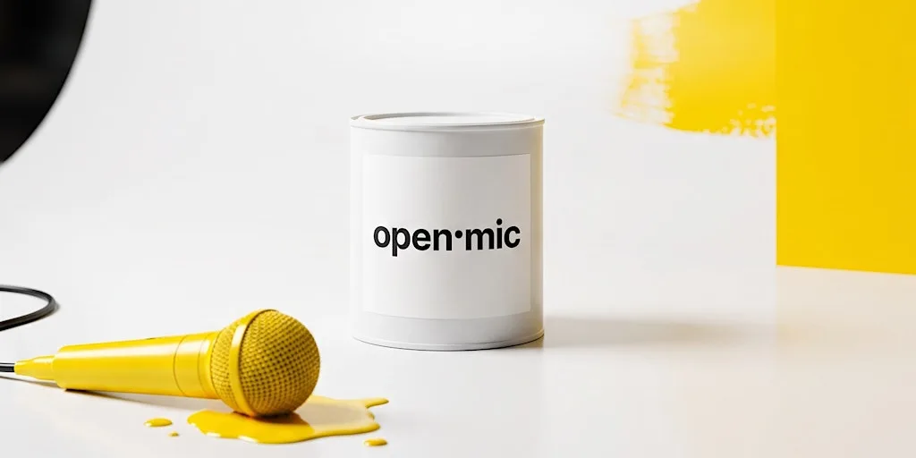 open•mic / an open mic social night in Brighton at The Greenhouse