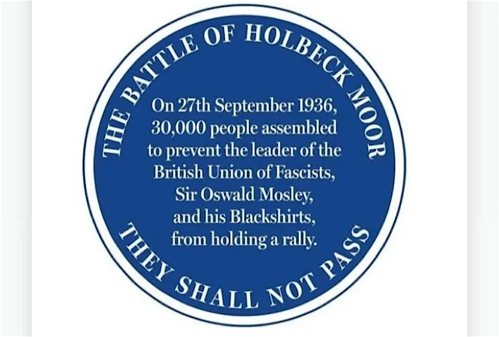 Celebrate The Battle of Holbeck Moor, anti-fascism from 1936 to today at St Matthews Community Centre