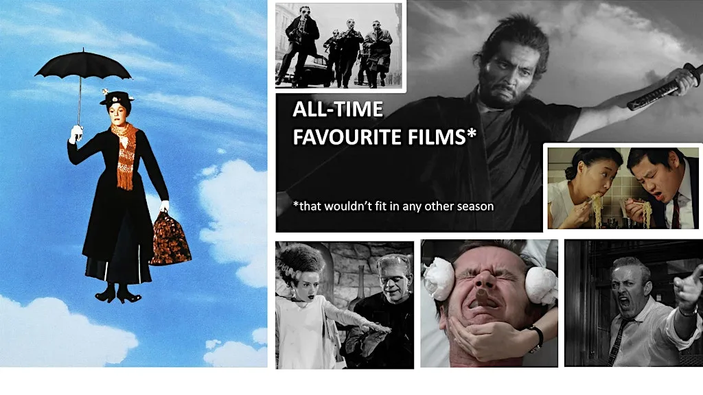 All-Time Favourite Films (that wouldn't fit in any other season) at Magdalen College