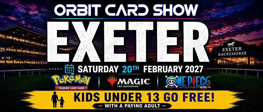 Orbit Card Show @ Exeter Racecourse at Exeter Racecourse