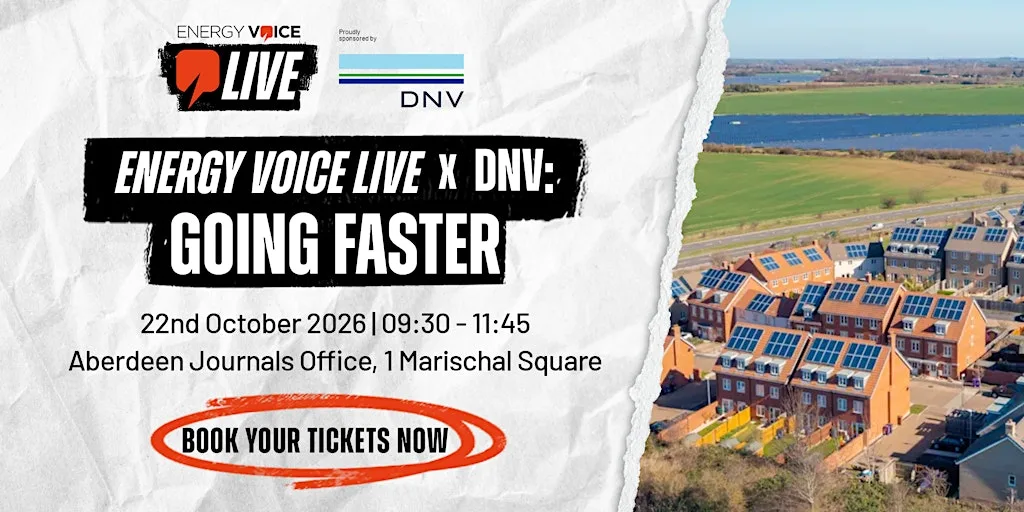 Energy Voice Live X DNV Going Faster at 1 Marischal Square