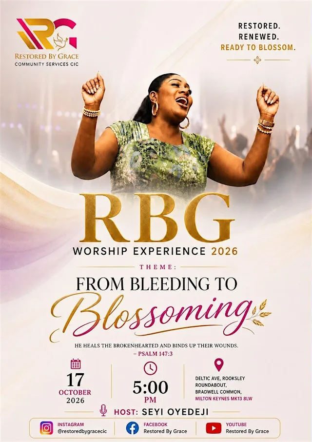 Restored by Grace Concert 2026 at Aurora House