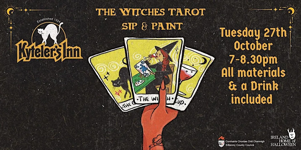 The Witches Tarot: Sip & Paint at Kyteler's Inn