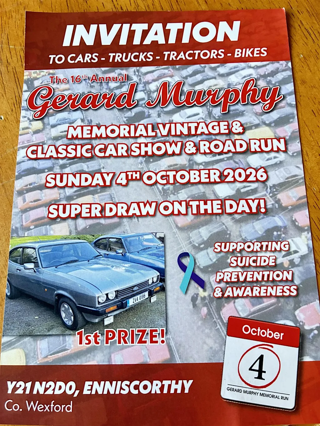 Gerard Murphy Memorial Super Draw at Y21 N2D0