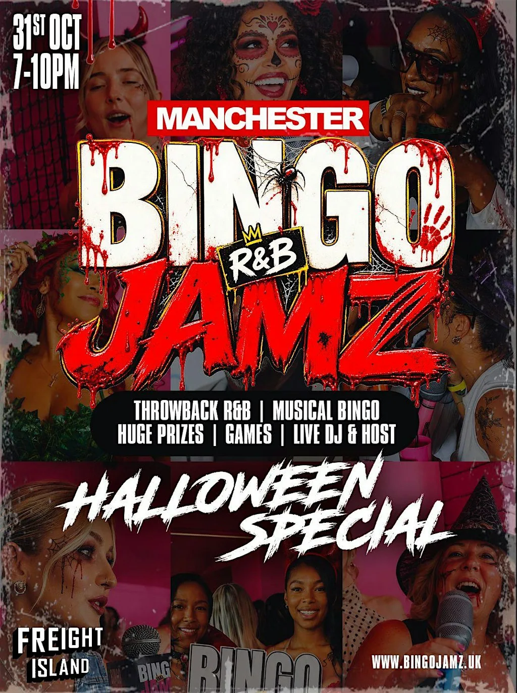 BINGO JAMZ MANCHESTER : Halloween Edition - Sat 31st Oct