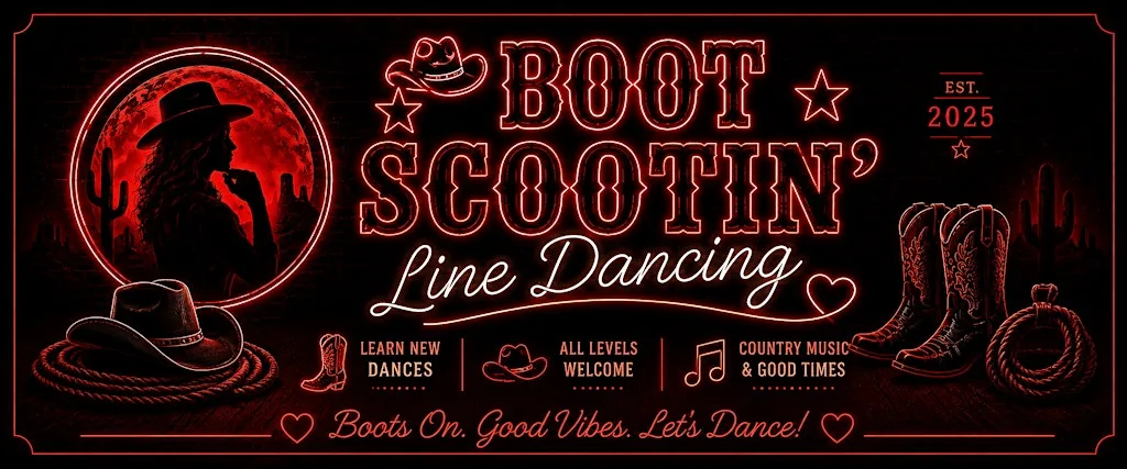 Boot Scootin’ Line Dancing at Low Places Bar at Low Places Dive Bar