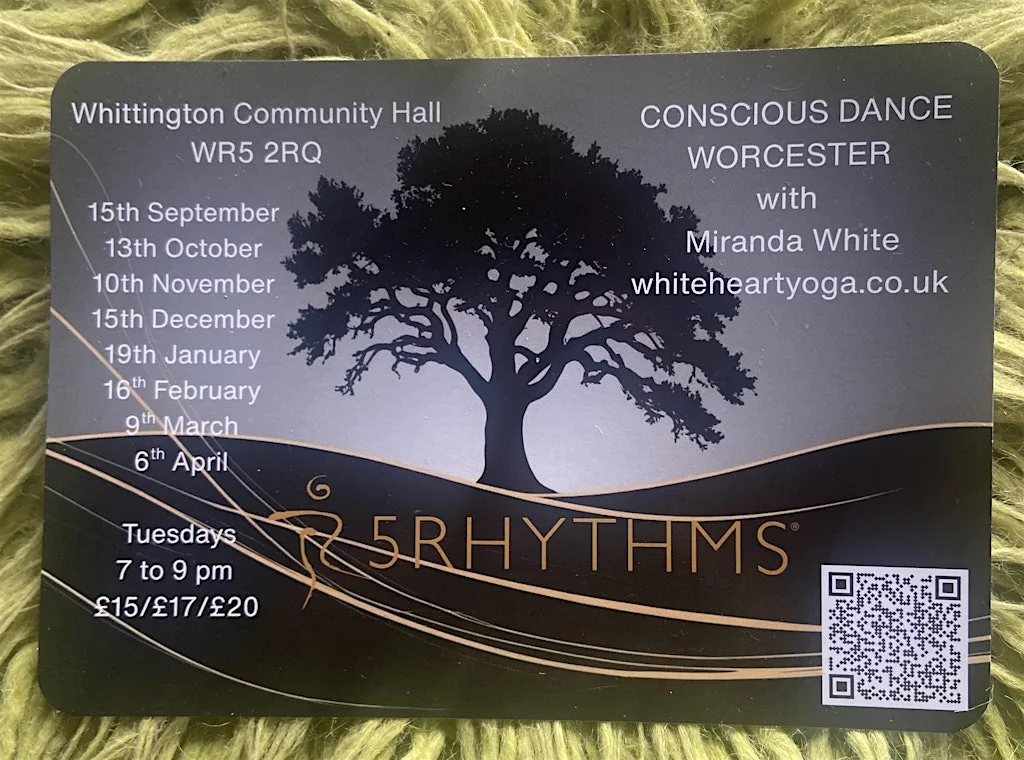 5Rhythms - Worcester at Whittington Community Hall
