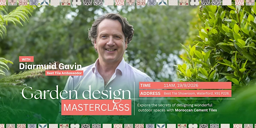 Garden Design Masterclass with Diarmuid Gavin at Best Tile