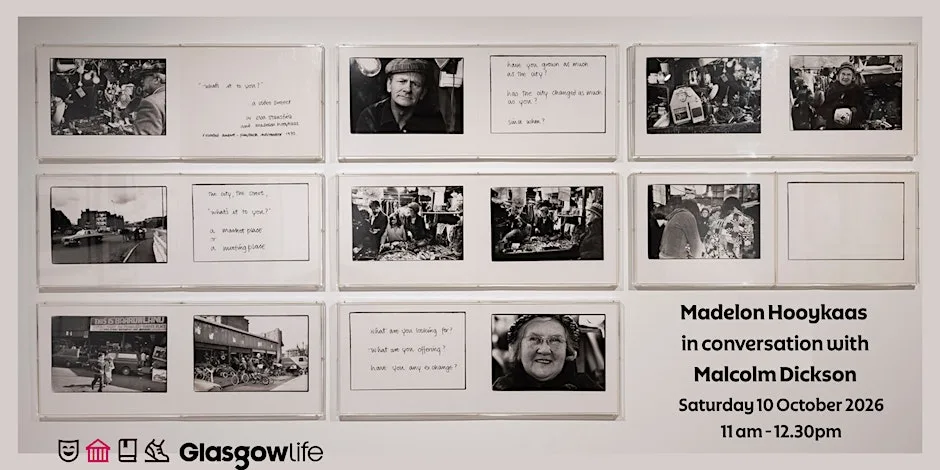 Madelon Hooykaas and Malcolm Dickson in conversation at Gallery of Modern Art
