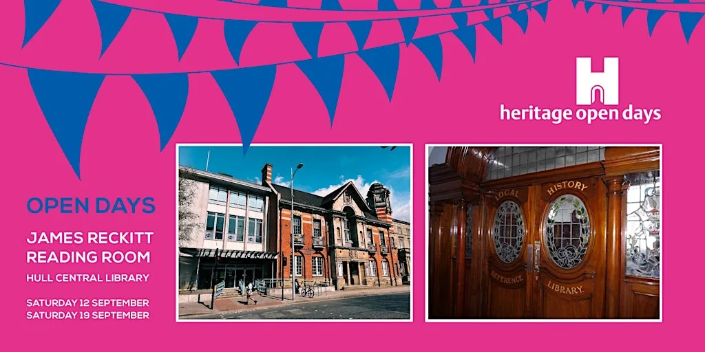 Heritage Open Days 2026: The James Reckitt Reading Room at Hull Central Library